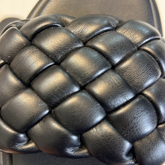 SEYCHELLES BRAIDED BELLISIMA SLIDE SANDALS IN BLACK SIZE 8 - Picture 13 of 13